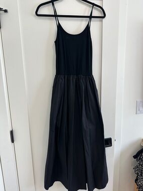 Black Spaghetti Strap Maxi Dress